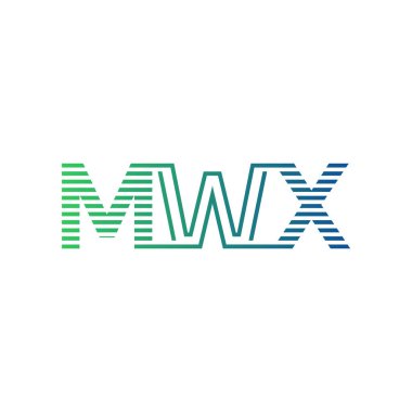 Modern MWX Logo Tasarımı. MWX Harfi Minimalist, Profesyonel ve İşletme Kimliği İçin Çok Yönlü Markalaşma Simgesi