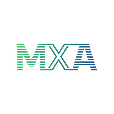 Modern MXA Logo Tasarımı. İşletme Kimliği İçin MXA Minimalist, Profesyonel ve Çok Yönlü Marka Simgesi