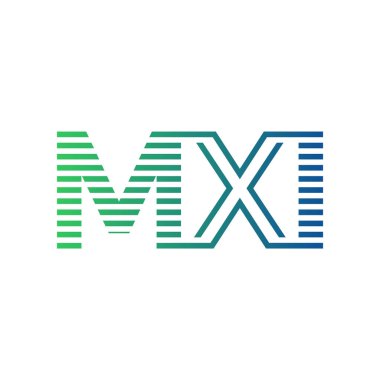 Modern MXI Logo Tasarımı. MXI Minimalist, Profesyonel ve Çok Yönlü İşletme Kimliği Simgesi