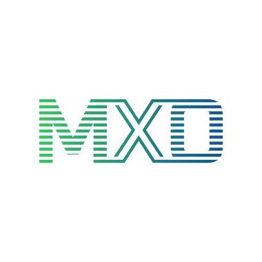 Modern MXO Logo Tasarımı. MXO Harfi Minimalist, Profesyonel ve İşletme Kimliği İçin Çok Yönlü Marka Simgesi