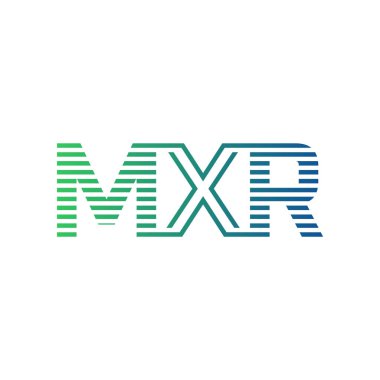 Modern MXR Logo Tasarımı. İşletme Kimliği İçin MXR Minimalist, Profesyonel ve Çok Yönlü Markalaştırma Simgesi