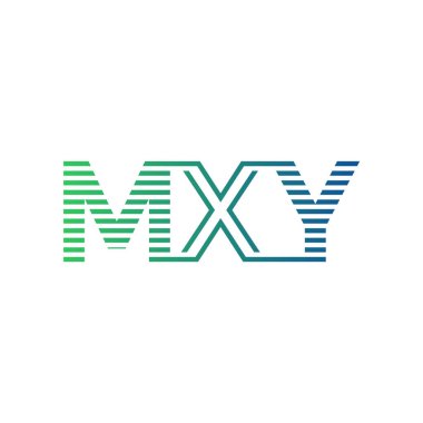 Modern MXY Logo Tasarımı. MXY Minimalist, Profesyonel ve Çok Yönlü İşletme Kimliği Simgesi
