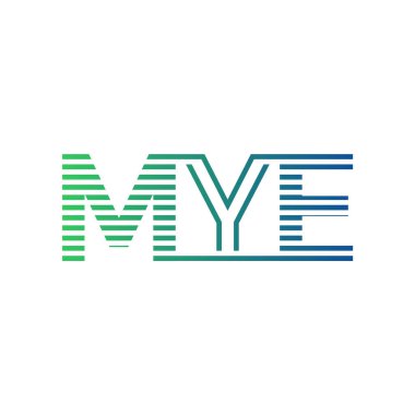 Modern MYE Logo Tasarımı. MYE Minimalist, Profesyonel ve Çok Yönlü İşletme Kimliği Simgesi