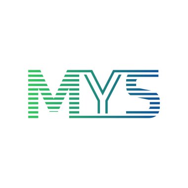 Modern MYS Logo Tasarımı. MYS Minimalist, Profesyonel ve Çok Yönlü İşletme Kimliği Simgesi