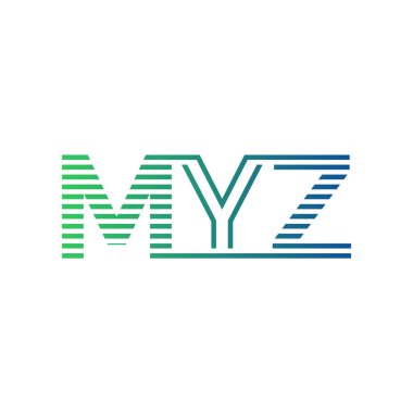Modern MYZ Logo Tasarımı. MYZ Minimalist, Profesyonel ve Çok Yönlü İşletme Kimliği Simgesi