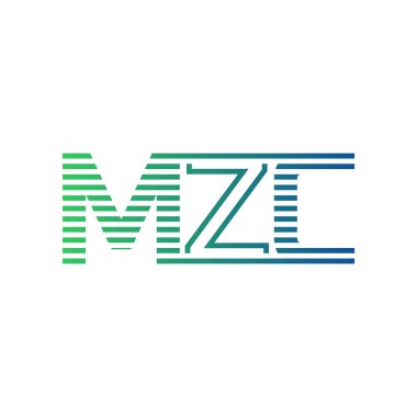 Modern MZC Logo Tasarımı. MZC Minimalist, Profesyonel ve İş Kimliği için Çok Yönlü Markalaştırma Simgesi
