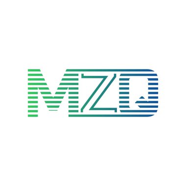 Modern MZQ Logo Tasarımı. MZQ Minimalist, Profesyonel ve İş Kimliği için Çok Yönlü Markalaştırma Simgesi
