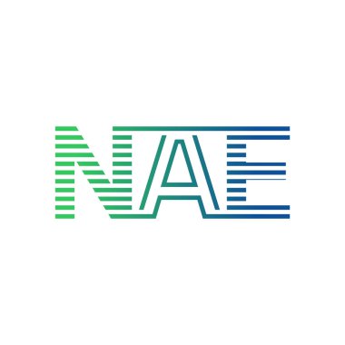 Modern NAE Logo Tasarımı. NAE Minimalist, Profesyonel ve Çok Yönlü İşletme Kimliği Simgesi