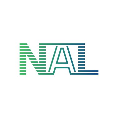 Modern NAL Logo Tasarımı. NAL Minimalist, Profesyonel ve İş Kimliği için Çok Yönlü Markalaştırma Simgesi