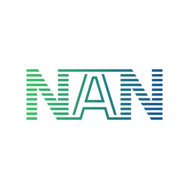 Modern NAN Logo Tasarımı. İş Kimliği için NAN Minimalist, Profesyonel ve Çok Yönlü Markalaştırma Simgesi