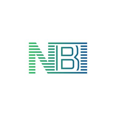 Modern NBI Logo Tasarımı. NBI Minimalist, Profesyonel ve İşletme Kimliği İçin Çok Yönlü Markalaştırma Simgesi