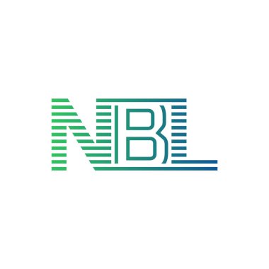 Modern NBL Logo Tasarımı. İş Kimliği için NBL Minimalist, Profesyonel ve Çok Yönlü Markalaştırma Simgesi