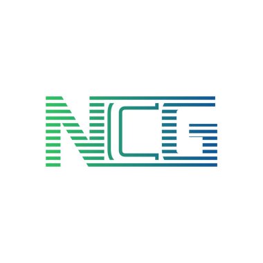Modern NCG Logo Tasarımı. NCG Minimalist, Profesyonel ve Çok Yönlü İşletme Kimliği Simgesi