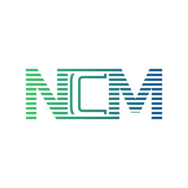 Modern NCM Logo Tasarımı. NCM Minimalist, Profesyonel ve Çok Yönlü İşletme Kimliği Simgesi