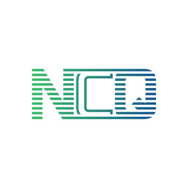 Modern NCQ Logo Tasarımı. NCQ Minimalist, Profesyonel ve Çok Yönlü İşletme Kimliği Simgesi