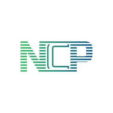 Modern NCP Logo Tasarımı. NCP Minimalist, Profesyonel ve Çok Yönlü İşletme Kimliği Simgesi