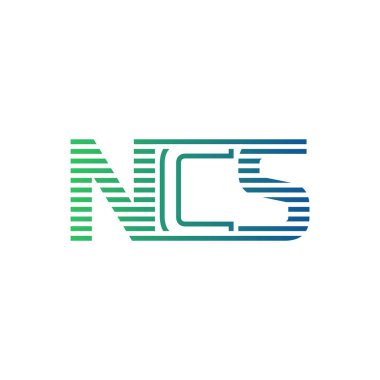 Modern NCS Logo Tasarımı. NCS Minimalist, Profesyonel ve Çok Yönlü İşletme Kimliği Simgesi