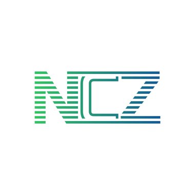 Modern NCZ Logo Tasarımı. NCZ Minimalist, Profesyonel ve Çok Yönlü İşletme Kimliği Simgesi