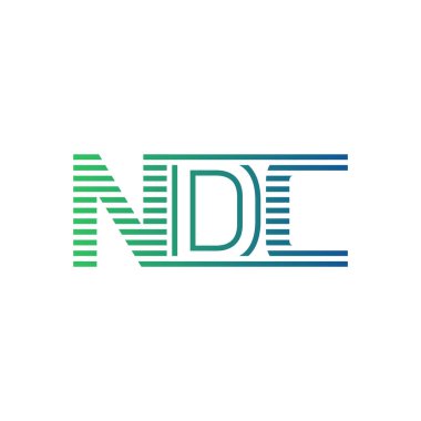 Modern NDC Logo Tasarımı. İş Kimliği İçin NDC Minimalist, Profesyonel ve Çok Yönlü Markalaştırma Simgesi