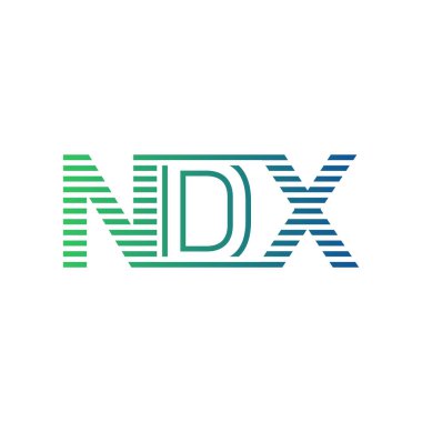 Modern NDX Logo Tasarımı. İş Kimliği için NDX Minimalist, Profesyonel ve Çok Yönlü Markalaştırma Simgesi