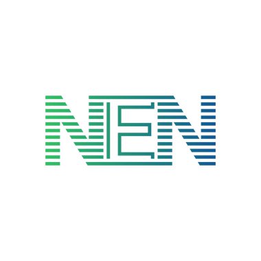 Modern NEN Logo Tasarımı. Ticari Kimlik İçin NEN Minimalist, Profesyonel ve Çok Yönlü Markalaştırma Simgesi