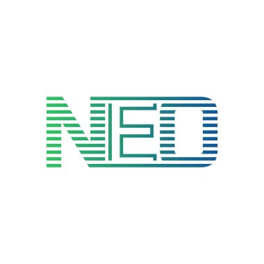 Modern NEO Logo Tasarımı. NEO Minimalist, Profesyonel ve İş Kimliği için Çok Yönlü Markalaştırma Simgesi