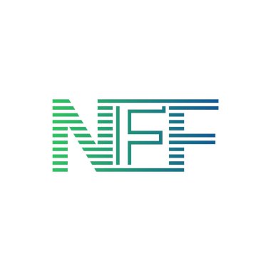 Modern NFF Logo Tasarımı. İş Kimliği için NFF Minimalist, Profesyonel ve Çok Yönlü Markalaştırma Simgesi
