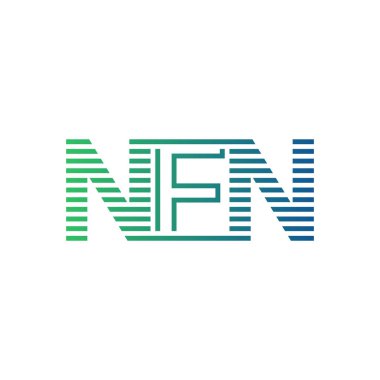 Modern NFN Logo Tasarımı. Ticari Kimlik İçin NFN Minimalist, Profesyonel ve Çok Yönlü Markalaştırma Simgesi