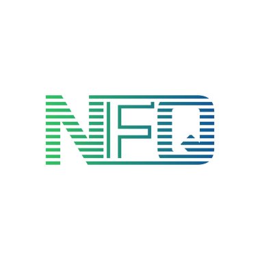 Modern NFQ Logo Tasarımı. Harf NFQ İş Kimliği Minimalist, Profesyonel ve Çok Yönlü Markalaştırma Simgesi