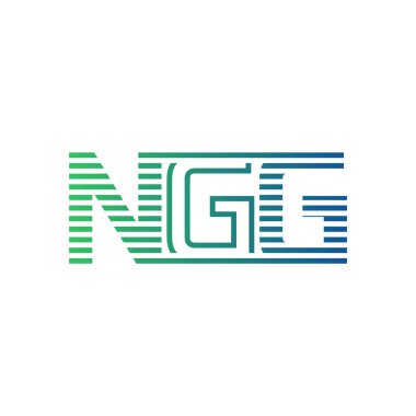 Modern NGG Logo Tasarımı. İşletme Kimliği İçin NGG Minimalist, Profesyonel ve Çok Yönlü Markalaştırma Simgesi