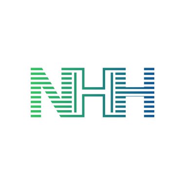 Modern NHH Logo Tasarımı. İş Kimliği için NHH Minimalist, Profesyonel ve Çok Yönlü Markalaştırma Simgesi