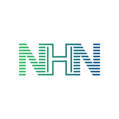 Modern NHN Logo Tasarımı. Harf NHN İş Kimliği Minimalist, Profesyonel ve Çok Yönlü Markalaştırma Simgesi