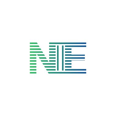 Modern NIE Logo Tasarımı. NIE Minimalist, Profesyonel ve İş Kimliği için Çok Yönlü Markalaştırma Simgesi