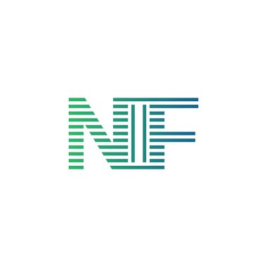 Modern NIF Logo Tasarımı. İş Kimliği için NIF Minimalist, Profesyonel ve Çok Yönlü Markalaştırma Simgesi