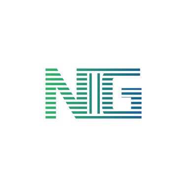 Modern NIG Logo Tasarımı. NIG Minimalist, Profesyonel ve İş Kimliği için Çok Yönlü Markalaştırma Simgesi