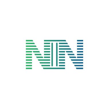 Modern NIN Logo Tasarımı. İşletme Kimliği İçin NIN Minimalist, Profesyonel ve Çok Yönlü Markalaştırma Simgesi