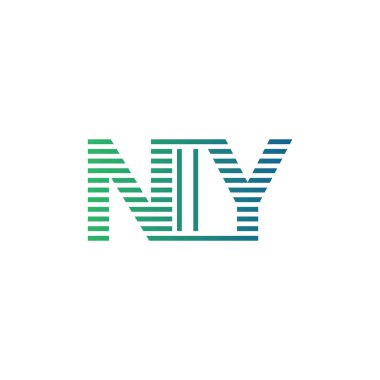 Modern NIY Logo Tasarımı. NIY Minimalist, Profesyonel ve İş Kimliği için Çok Yönlü Markalaştırma Simgesi