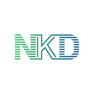 Modern NKD Logo Tasarımı. İş Kimliği için NKD Minimalist, Profesyonel ve Çok Yönlü Markalaştırma Simgesi
