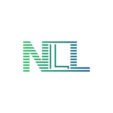 Modern NLL Logo Tasarımı. İşletme Kimliği İçin NLL Minimalist, Profesyonel ve Çok Yönlü Markalaştırma Simgesi