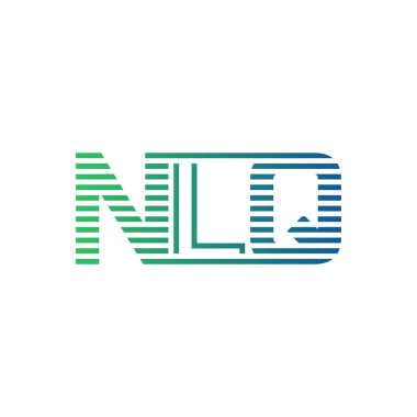 Modern NLQ Logo Tasarımı. Harf NLQ İş Kimliği Minimalist, Profesyonel ve Çok Yönlü Markalaştırma Simgesi
