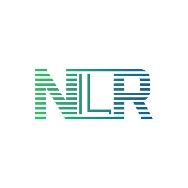 Modern NLR Logo Tasarımı. Harf NLR İş Kimliği Minimalist, Profesyonel ve Çok Yönlü Markalaştırma Simgesi