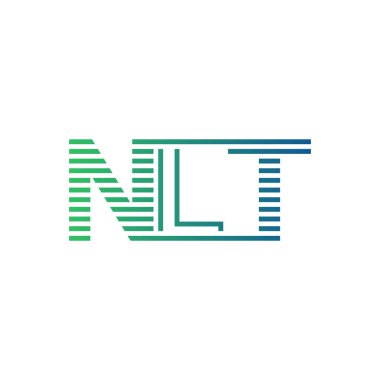 Modern NLT Logo Tasarımı. İş Kimliği için NLT Minimalist, Profesyonel ve Çok Yönlü Markalaştırma Simgesi