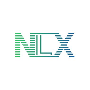 Modern NLX Logo Tasarımı. İş Kimliği için NLX Minimalist, Profesyonel ve Çok Yönlü Markalaştırma Simgesi