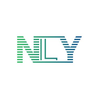 Modern NLY Logo Tasarımı. İş Kimliği İçin NLY Minimalist, Profesyonel ve Çok Yönlü Markalaştırma Simgesi