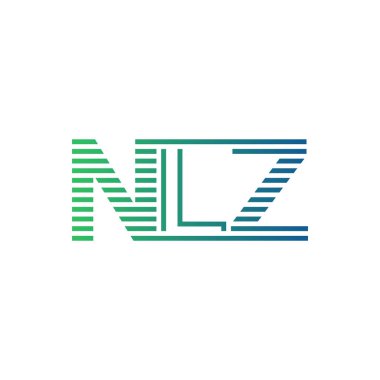 Modern NLZ Logo Tasarımı. Harf NLZ İş Kimliği Minimalist, Profesyonel ve Çok Yönlü Markalaştırma Simgesi