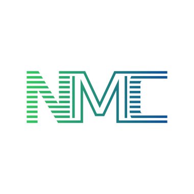 Modern NMC Logo Tasarımı. İş Kimliği için NMC Minimalist, Profesyonel ve Çok Yönlü Markalaştırma Simgesi