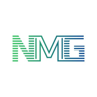 Modern NMG Logo Tasarımı. İşletme Kimliği İçin NMG Minimalist, Profesyonel ve Çok Yönlü Markalaştırma Simgesi