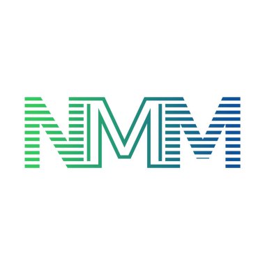 Modern NMM Logo Tasarımı. NMM Minimalist, Profesyonel ve İş Kimliği için Çok Yönlü Markalaştırma Simgesi