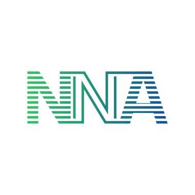 Modern NNA Logo Tasarımı. İş Kimliği için NNA Minimalist, Profesyonel ve Çok Yönlü Markalaştırma Simgesi
