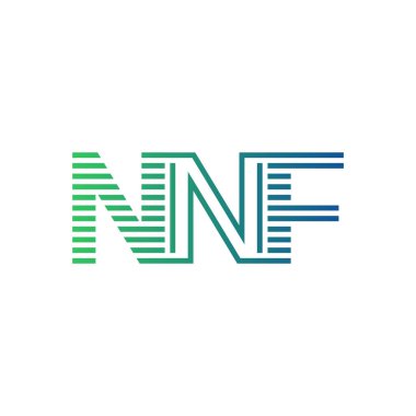Modern NNF Logo Tasarımı. Ticari Kimlik İçin NNF Minimalist, Profesyonel ve Çok Yönlü Markalaştırma Simgesi